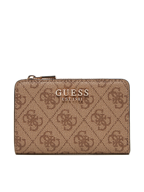 Guess Малък дамски портфейл Laurel II Slg SWSG74 59156 Кафяв за Жени цена