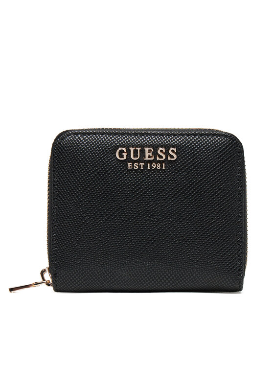 Guess Малък дамски портфейл Laurel II Slg SWZG74 59137 Черен за Жени цена