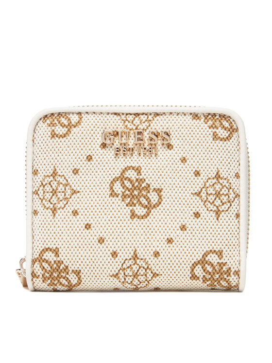 Guess Малък дамски портфейл Neda Slg SWCP96 54137 Бежов за Жени цена