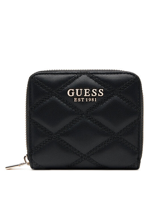 Guess Малък дамски портфейл SWQG96 32137 Черен за Жени цена
