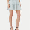Guess Мини пола W5GD85 D5N81 Светлосиньо Regular Fit за Жени цена