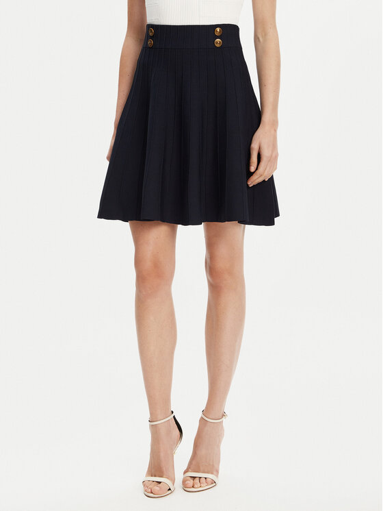 Guess Мини пола W5YD65 Z0130 Тъмносин Regular Fit за Жени цена