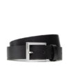 Guess Мъжки колан Adjustable Belt BM7573 LEA35 Черен за Мъже цена