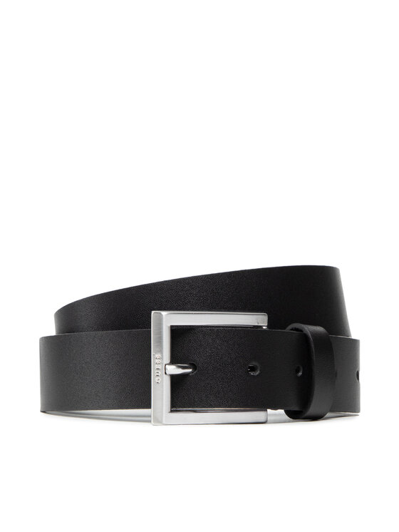 Guess Мъжки колан Adjustable Belt BM7573 LEA35 Черен за Мъже цена