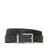 Guess Мъжки колан Vezzola Belts BM7541 LEA35 Черен цвят на ниска цена