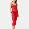 Guess Нощница O5RK00 KBGT0 Червен Regular Fit за Жени цена
