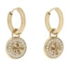 Guess Обици Dreaming Guess JUBE03 131JW Позлатено с жълто злато за Жени цена