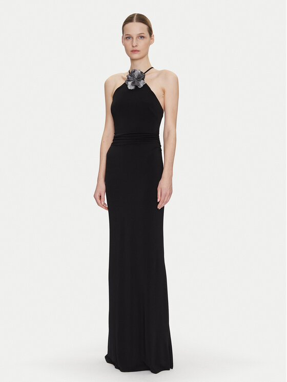 Guess Официална рокля W5GK95 KCVG2 Черен Slim Fit за Жени цена