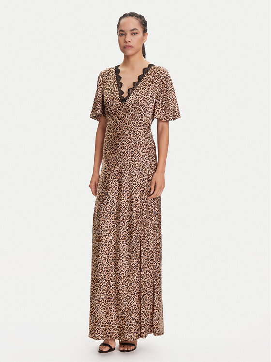 Guess Официална рокля W5YK01 WHEZ2 Бежов Regular Fit за Жени цена