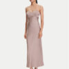 Guess Официална рокля W5YK35 WHEZ2 Бежов Slim Fit за Жени цена