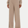 Guess Панталони тип палацо Peony V4BB02 KCHR2 Бежов Relaxed Fit за Жени цена