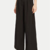 Guess Панталони тип палацо W5GB02 WH9Y2 Черен Wide Leg за Жени цена