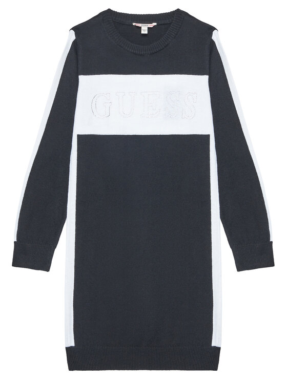 Guess Плетена рокля J5YK01 Z3GW0 Черен Regular Fit за Момичета цена