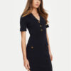 Guess Плетена рокля W5YK29 Z0130 Тъмносин Slim Fit за Жени цена