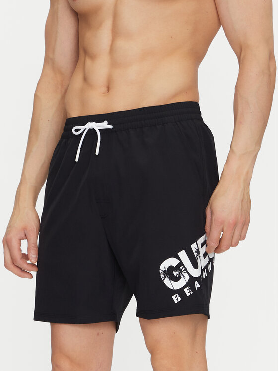 Guess Плувни шорти F5GT27 WG2E2 Черен Regular Fit за Мъже цена