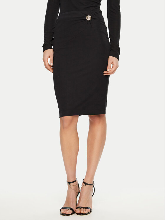 Guess Пола тип молив 171103 Черен Classic Fit за Жени цена