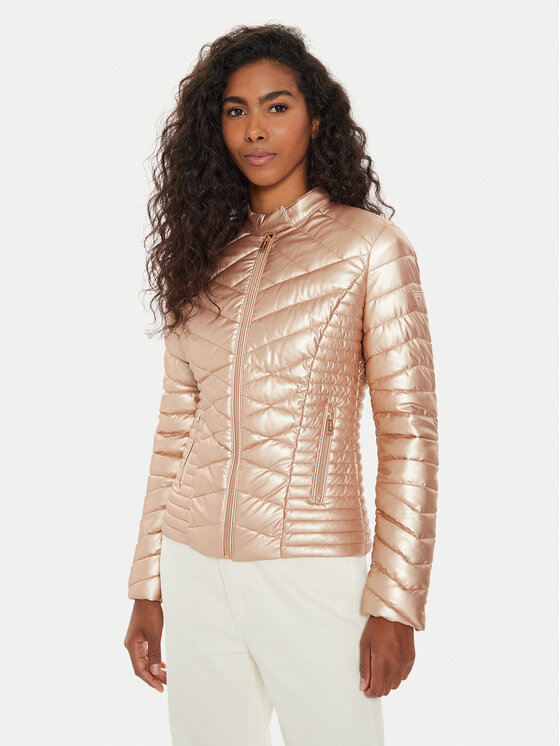 Guess Преходно яке New Vona W4YL06 KCBV0 Розов Regular Fit за Жени цена