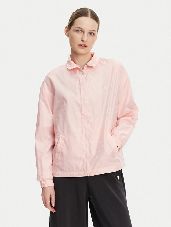 Guess Преходно яке V5GL01 WH482 Розов Regular Fit за Жени цена
