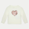 Guess Пуловер K4BR02 Z3220 Екрю Regular Fit за Момичета цена