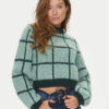Guess Пуловер Nadia W3BR78 Z3BP0 Зелен Regular Fit за Жени цена