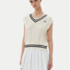 Guess Пуловер V5GR00 Z3FB1 Бял Classic Fit за Жени цена