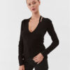 Guess Пуловер W3BR30 Z2V42 Черен Regular Fit за Жени цена