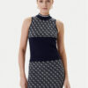 Guess Пуловер W3YR26 Z37K0 Тъмносин Regular Fit за Жени цена