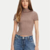 Guess Пуловер W5YR04 Z0040 Кафяв Regular Fit за Жени цена