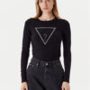Guess Пуловер W5YR23 Z2NQ2 Черен Regular Fit за Жени цена