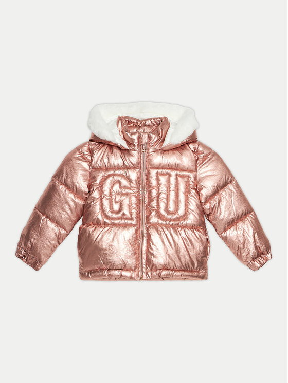Guess Пухено яке K4BL05 WEYO0 Розов Regular Fit за Момичета цена