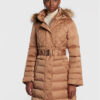 Guess Пухено яке Lolie W2BL61 WEX52 Кафяв Regular Fit за Жени цена