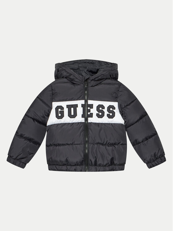 Guess Пухено яке N4YL10 WGB60 Черен Regular Fit за Момчета цена
