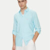 Guess Риза F4GH00 WG3L0 Светлосиньо Regular Fit за Мъже цена