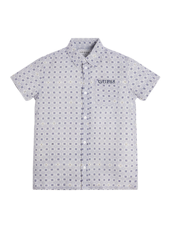 Guess Риза L3GH02 WFBT0 Сив Regular Fit за Момчета цена