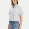 Guess Риза W5GH98 WH7Q1 Син Regular Fit за Жени цена