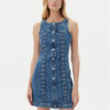 Guess Рокля 175261 Син Classic Fit за Жени цена