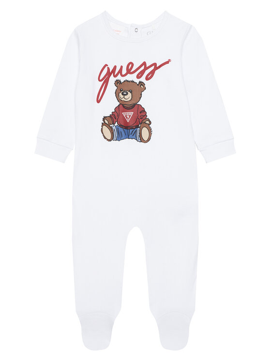 Guess Ромпер H5YW11 KA6W4 Бял за Бебета цена