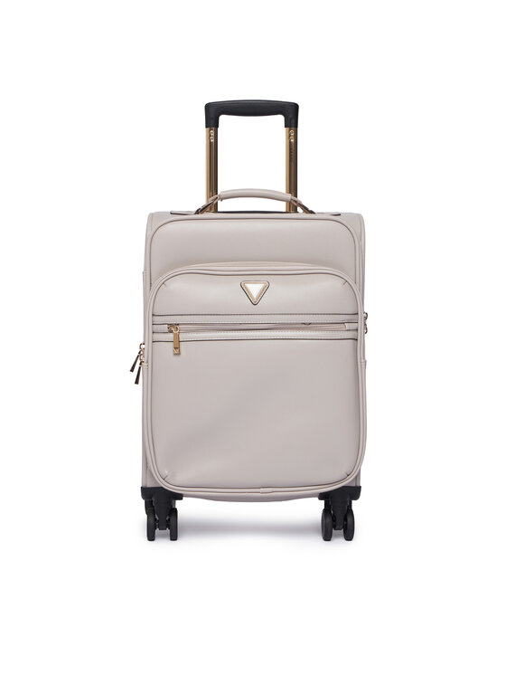 Guess Самолетен куфар за ръчен багаж Norom Travel TWSN90 91983 Бежов за Жени цена