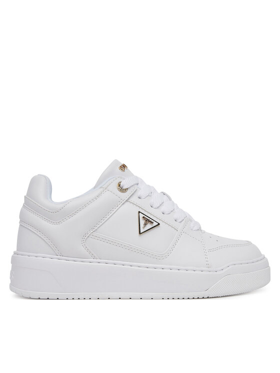 Guess Сникърси FLTDEL ELE12 Бял за Жени цена