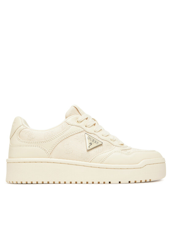 Guess Сникърси FLTMR7 FAL12 Бежов за Жени цена