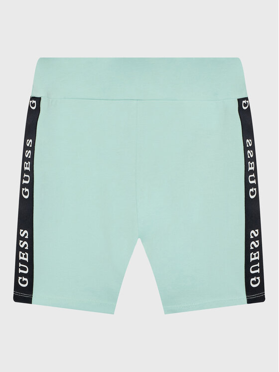 Guess Спортни шорти J3RD14 KABR0 Син Slim Fit за Момичета цена