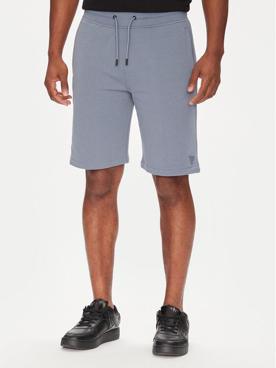 Guess Спортни шорти Z2YD04 KAIJ1 Син Regular Fit за Мъже цена
