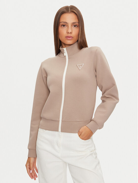 Guess Суитшърт Ann V3BQ12 KBCK2 Сив Regular Fit за Жени цена