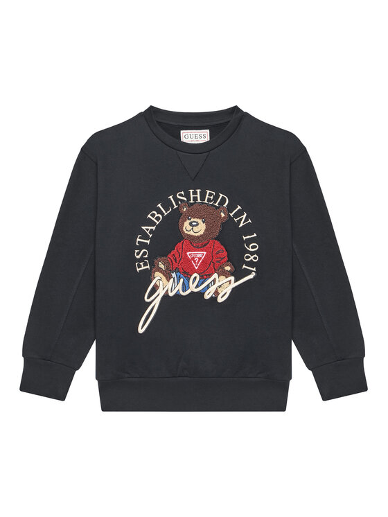 Guess Суитшърт H5YJ00 KAX74 Черен Oversize за Момчета цена