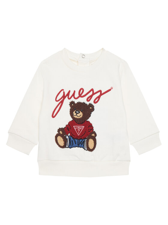 Guess Суитшърт H5YT00 KAX74 Бял Regular Fit за Бебета цена