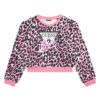 Guess Суитшърт J5YQ03 KA6R4 Розов Oversize за Момичета цена