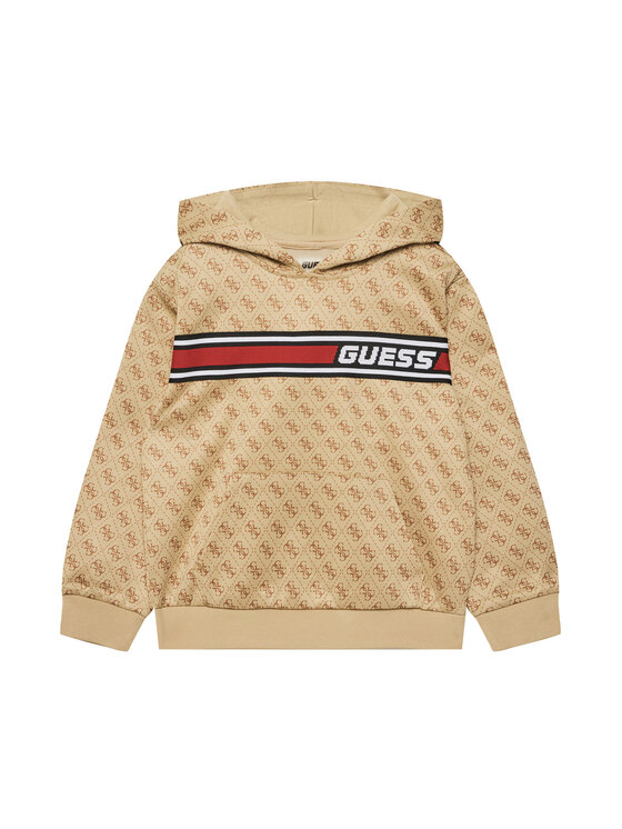 Guess Суитшърт L5RQ24 FL04Q Бежов Regular Fit за Момчета цена
