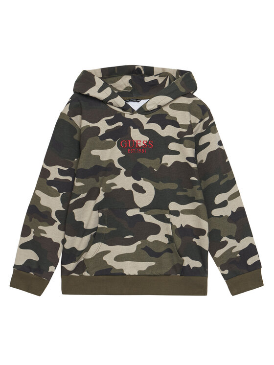 Guess Суитшърт L5YQ05 KA6R4 Каки Regular Fit за Момчета цена