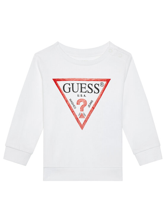 Guess Суитшърт L73Q09 KAUG0 Бял Regular Fit за Момчета цена