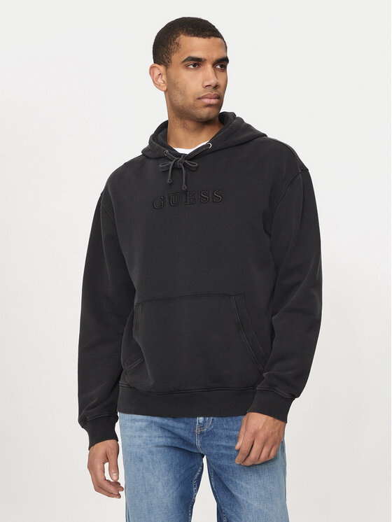Guess Суитшърт M4RQ33 K9YI1 Черен Regular Fit за Мъже цена